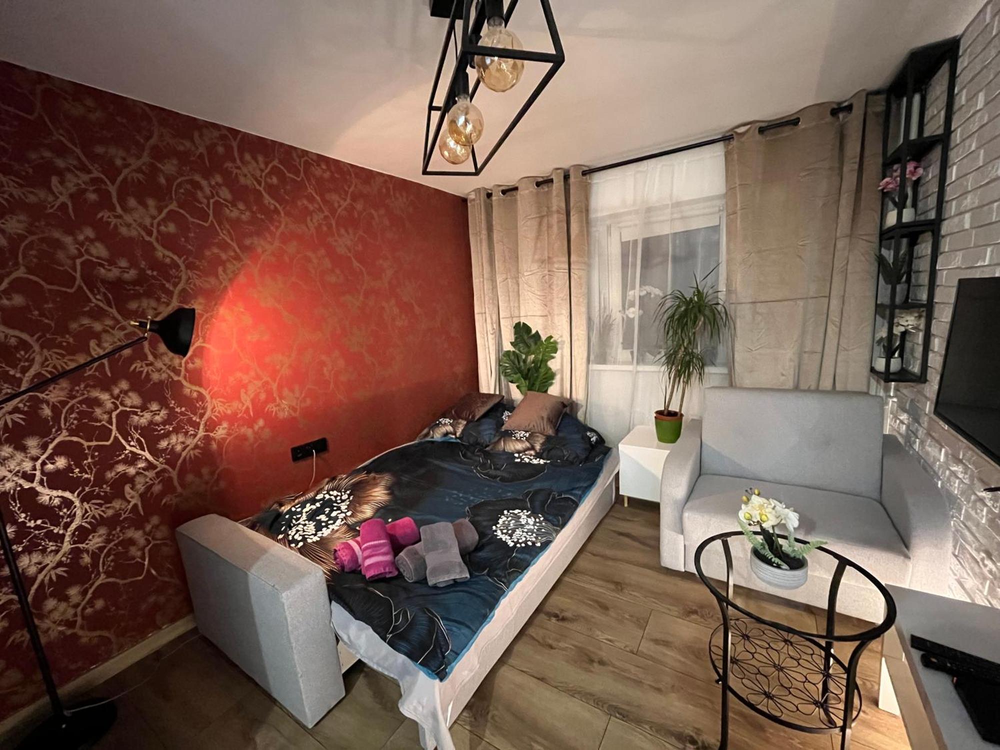 Kameralna Kawalerka W Stylu Loftu Blisko Centrum Warsawa Bagian luar foto